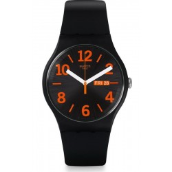 Swatch Unisex Watch New Gent Orangio SUOB723