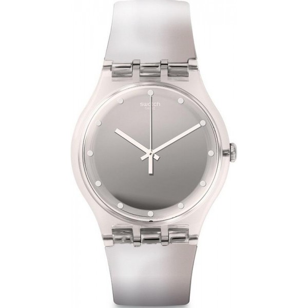 Swatch Women's Watch New Gent Shiny Moon SUOK121 Buy Swatch Women's Watch New Gent Shiny Moon SUOK121