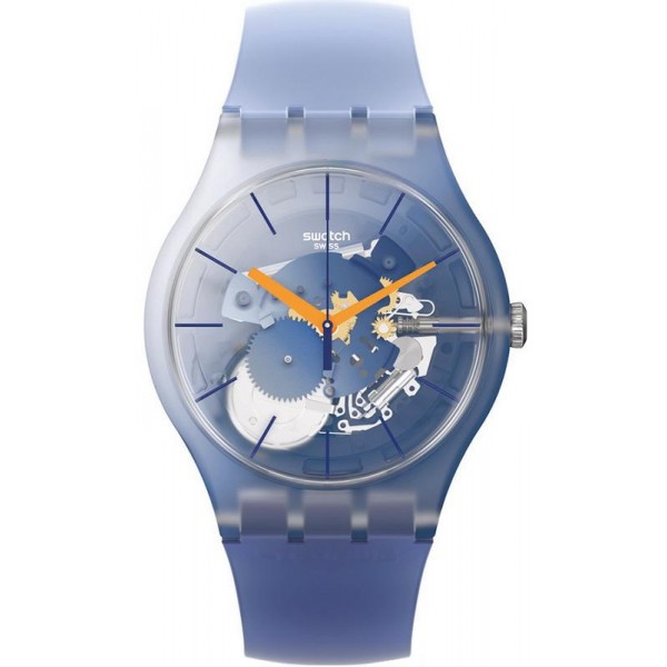 Swatch Unisex Watch New Gent All That Blues SUOK150 Buy Swatch Unisex Watch New Gent All That Blues SUOK150