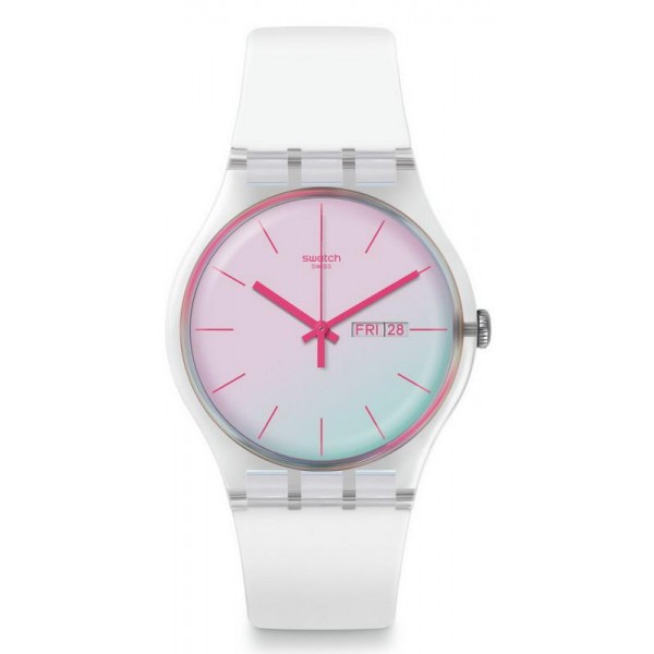 Swatch Womens Watch New Gent Polawhite SUOK713 Buy Swatch Womens Watch New Gent Polawhite SUOK713