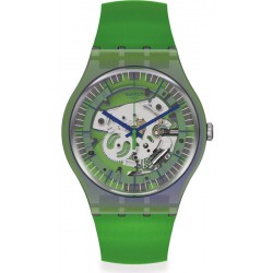 Swatch Unisexuhr New Gent Shimmer Green SUOM117