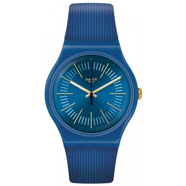 Swatch Unisexuhr New Gent Cyderalblue SUON143 kaufen