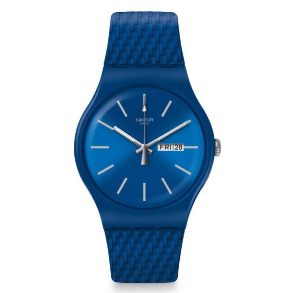 Swatch Unisexuhr New Gent Bricablue SUON711 kaufen