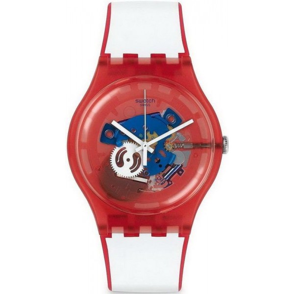 Orologio Swatch Unisex New Gent Clownfish Red SUOR102 Comprare Orologio Swatch Unisex New Gent Clownfish Red SUOR102