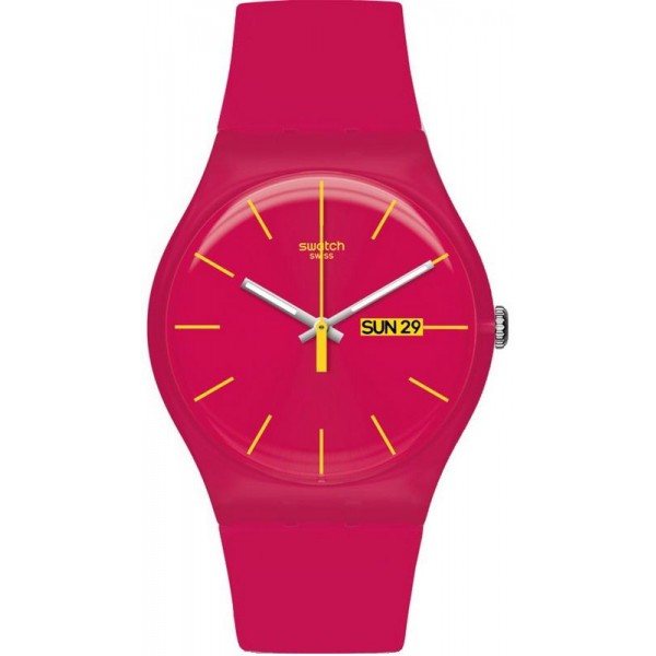 Reloj Swatch Mujer New Gent Rubine Rebel SUOR704 Comprar Reloj Swatch Mujer New Gent Rubine Rebel SUOR704