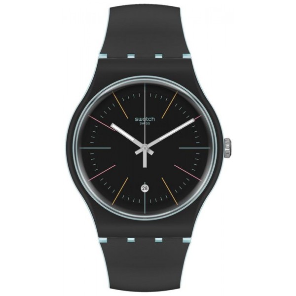 Orologio Swatch Unisex New Gent Black Layered SUOS402 Comprare Orologio Swatch Unisex New Gent Black Layered SUOS402
