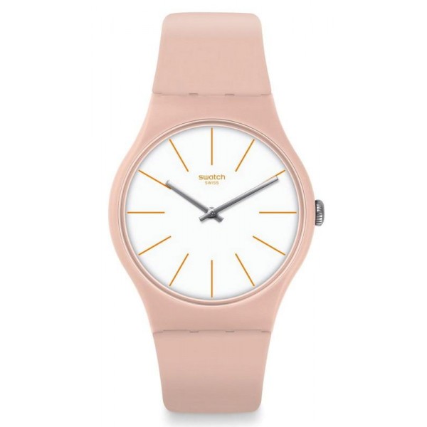 Swatch Women's Watch New Gent Beigesounds SUOT102 Buy Swatch Women's Watch New Gent Beigesounds SUOT102