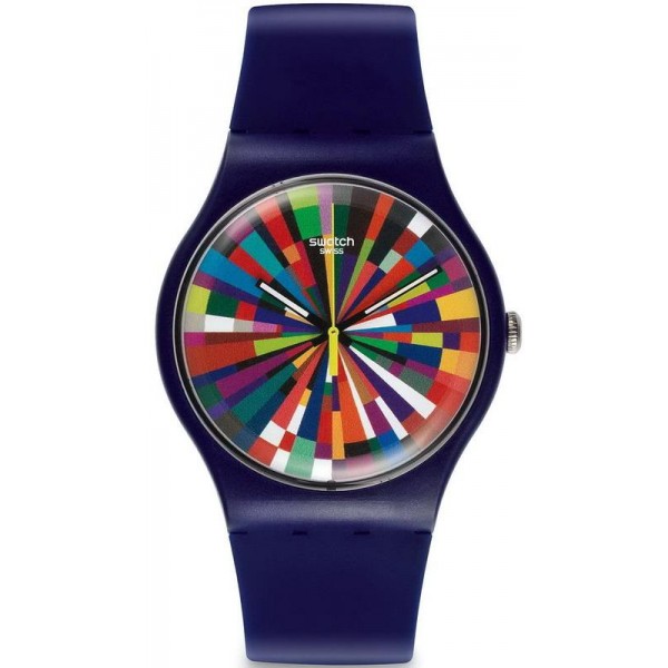 Swatch Unisex Watch New Gent Color Explosion SUOV101 Buy Swatch Unisex Watch New Gent Color Explosion SUOV101