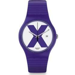 Swatch Unisexuhr New Gent XX-Rated Purple SUOV401
