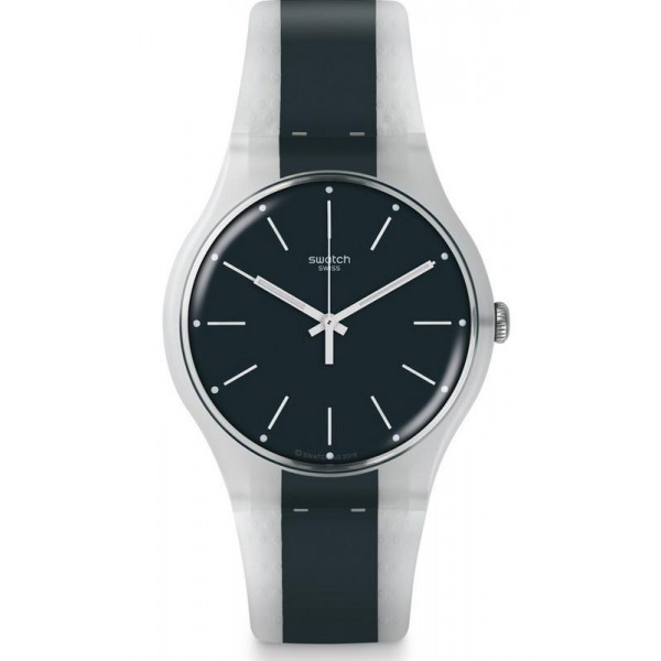 Swatch Unisex Watch New Gent Greyline SUOW142 Buy Swatch Unisex Watch New Gent Greyline SUOW142