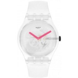 Swatch Unisex Watch New Gent Snow Blur SUOW172