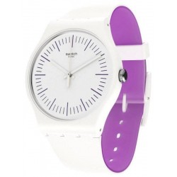 Comprare Orologio Swatch Donna New Gent Whitenpurple SUOW173