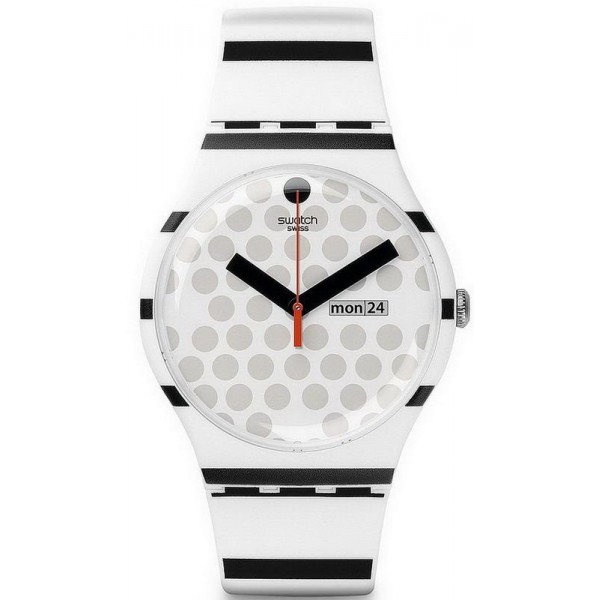 Acheter Montre Swatch Unisex New Gent Zebratian SUOW706
