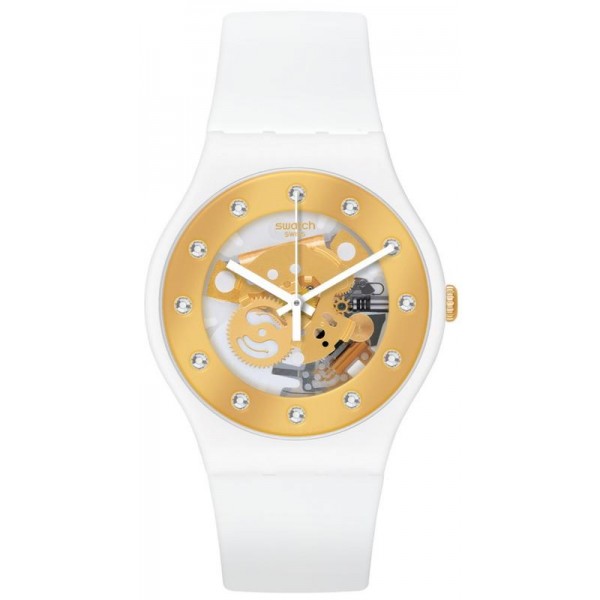 Swatch Womens Watch New Gent Sunray Glam SUOZ148 Buy Swatch Womens Watch New Gent Sunray Glam SUOZ148