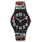 Buy Swatch Club Unisex Watch New Gent 30 And Ticking SUOZ322