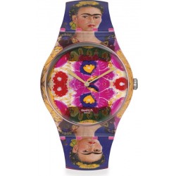Reloj Swatch Centre Pompidou The Frame, by Frida Kahlo SUOZ341