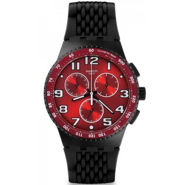 Swatch Herrenuhr Chrono Plastic Testa di Toro SUSB101 Kaufen Sie Swatch Herrenuhr Chrono Plastic Testa di Toro SUSB101