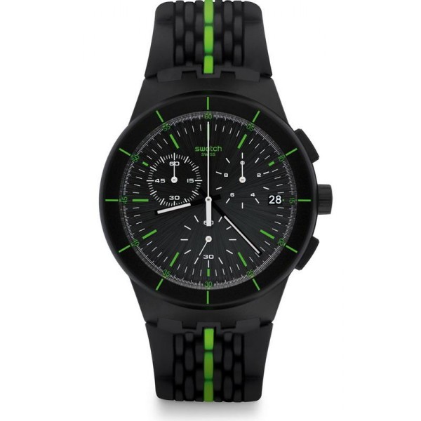 Comprare Orologio Swatch Uomo Chrono Plastic Laser Track SUSB409
