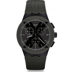 Comprare Orologio Swatch Uomo Chrono Plastic X-District Green SUSB414