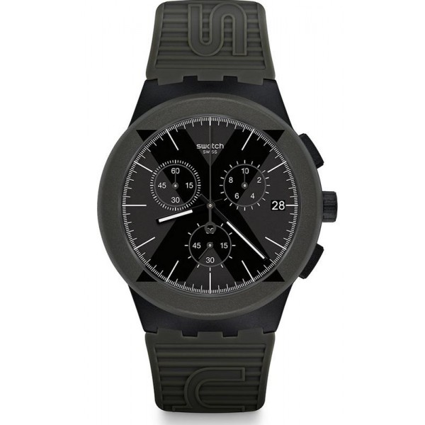 Comprar Reloj Swatch Hombre Chrono Plastic X-District Green SUSB414