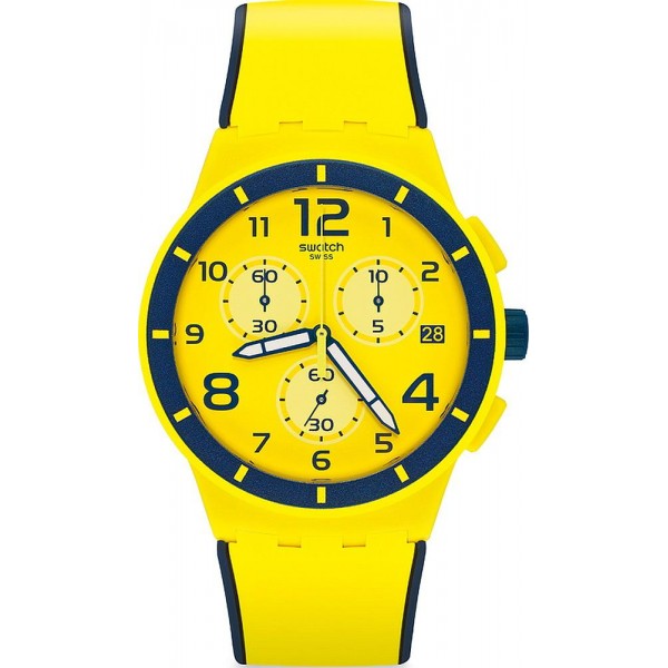 Montre Swatch Unisex Chrono Plastic Solleore SUSJ401 Acheter Montre Swatch Unisex Chrono Plastic Solleore SUSJ401