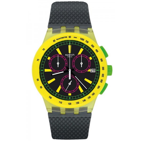 Swatch Unisex Watch Chrono Plastic Yel-Lol SUSJ402 Buy Swatch Unisex Watch Chrono Plastic Yel-Lol SUSJ402