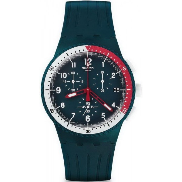 Swatch Men's Watch Chrono Plastic El Comandante SUSN405 Buy Swatch Men's Watch Chrono Plastic El Comandante SUSN405
