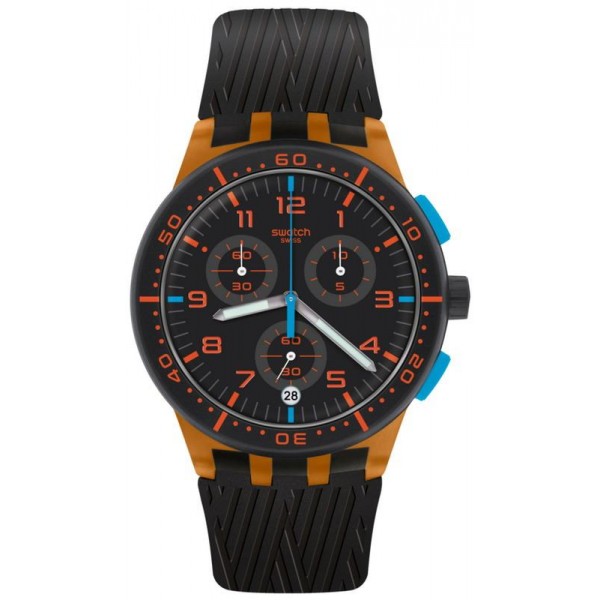 Swatch Unisexuhr Chrono Plastic Orange Tire SUSO401 Swatch Unisexuhr Chrono Plastic Orange Tire SUSO401 kaufen