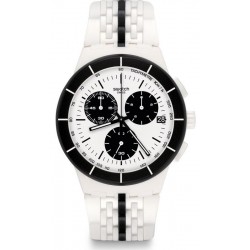 Comprare Orologio Swatch Unisex Chrono Plastic Piste Noire SUSW407