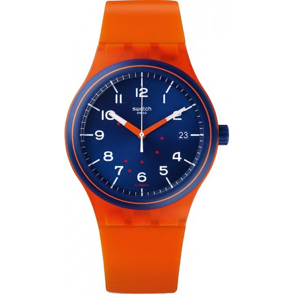 Acheter Montre Swatch Unisex Sistem51 Sistem Tangerine Automatique SUTO401