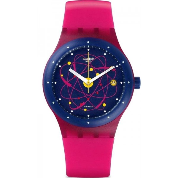 Buy Swatch Unisex Watch Sistem51 Sistem Pink Automatic SUTR401