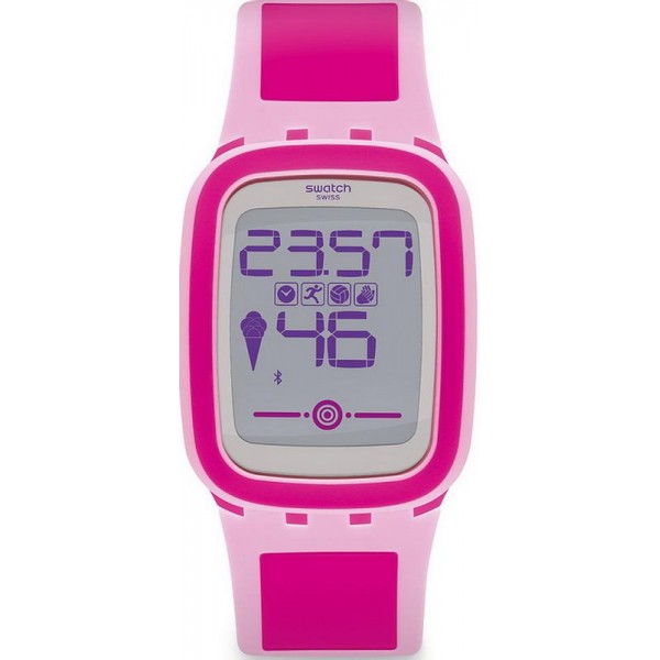 Acheter Montre Swatch Femme Digital Touch Zero One Pinkzero SUVP100