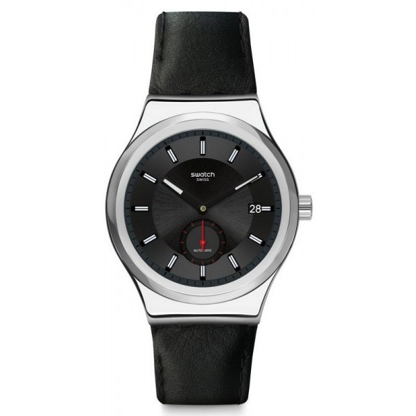Swatch Mens Watch Irony Sistem51 Petite Seconde Black Automatic SY23S400 Buy Swatch Mens Watch Irony Sistem51 Petite Seconde Black Automatic SY23S400