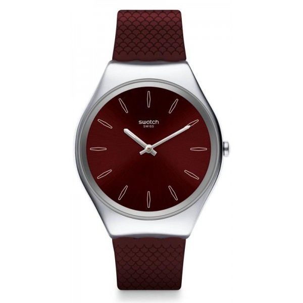 Orologio Swatch Donna Skin Irony Skinburgundy SYXS120 Comprare Orologio Swatch Donna Skin Irony Skinburgundy SYXS120
