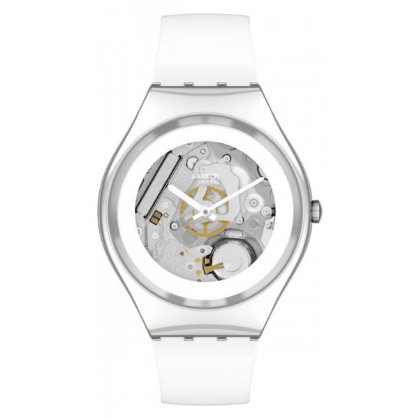 Swatch Womens Watch Skin Irony Pure White Irony SYXS138 Buy Swatch Womens Watch Skin Irony Pure White Irony SYXS138