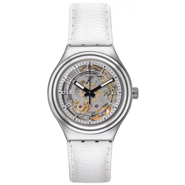 Comprar Reloj Swatch Unisex Irony Automatic Uncle Charly Leather YAS112C