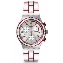 Swatch Unisex Watch Irony Chrono Speed Counter YCS1012