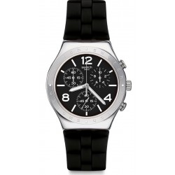 Comprar Reloj Swatch Hombre Irony Chrono Noir De Bienne YCS116