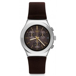 Comprare Orologio Swatch Uomo Irony Chrono Brownflect YCS600