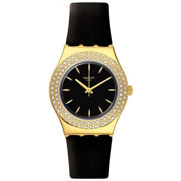 Montre Swatch Femme Irony Medium Goldy Show YLG141 Acheter Montre Swatch Femme Irony Medium Goldy Show YLG141