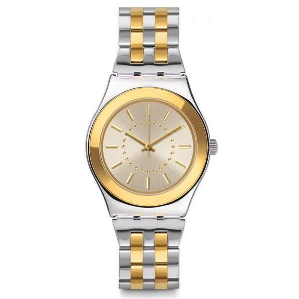 Comprar Reloj Swatch Mujer Irony Medium Goldensilver YLS207G