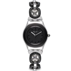 Reloj Swatch Mujer Irony Lady Black Glitter YSS293G