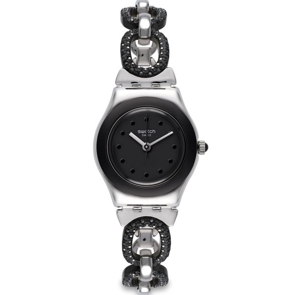 Swatch Ladies Watch Irony Lady Black Glitter YSS293G Buy Swatch Ladies Watch Irony Lady Black Glitter YSS293G