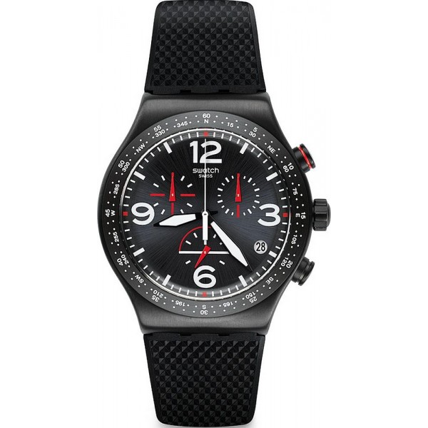 Montre Swatch Homme Irony Chrono Black Is Back YVB403 Acheter Montre Swatch Homme Irony Chrono Black Is Back YVB403