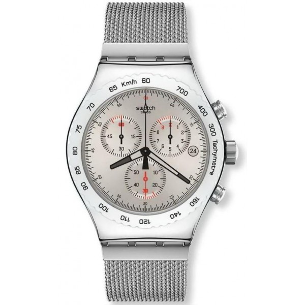 Comprar Reloj Swatch Hombre Irony Chrono Silverish YVS405G