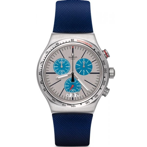 Swatch Unisexuhr Irony Chrono Blau Me On YVS435 Kaufen Sie Swatch Unisexuhr Irony Chrono Blau Me On YVS435