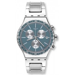 Swatch Unisex Watch Irony Chrono Ironfreeze YVS438G
