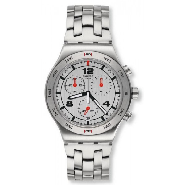 Acheter Montre Swatch Unisex Irony Chrono Silver Again YVS447G