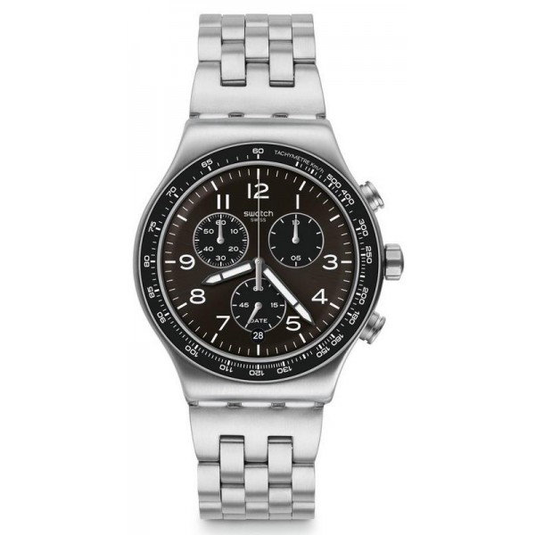 Swatch Herrenuhr Irony Chrono Deepgrey YVS465G kaufen
