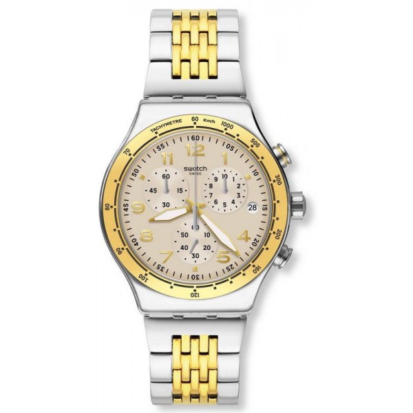 Buy Swatch Unisex Watch Irony Chrono Casual Chic YVS467G